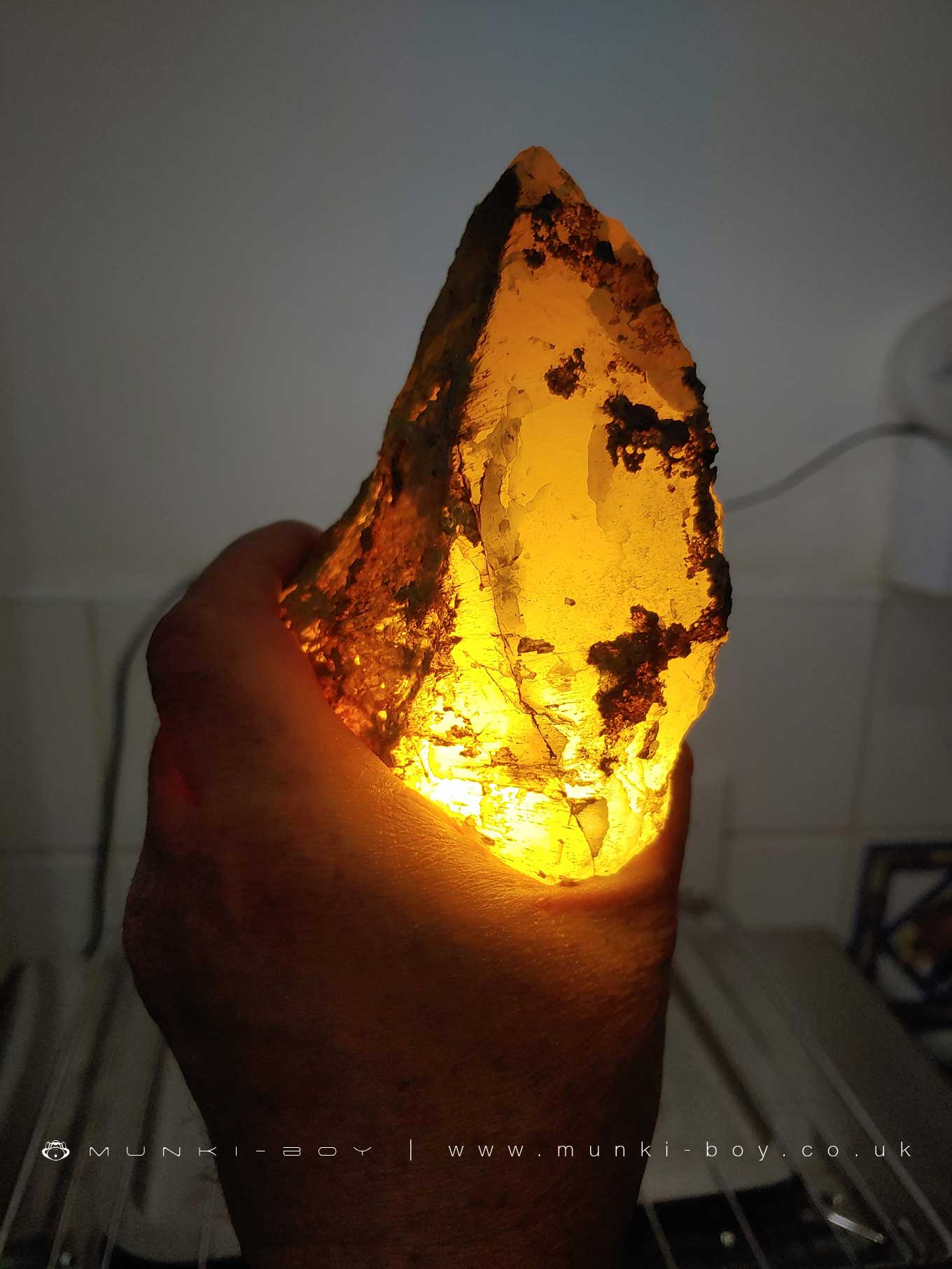 Barite Spar from Lead Mines Clough
