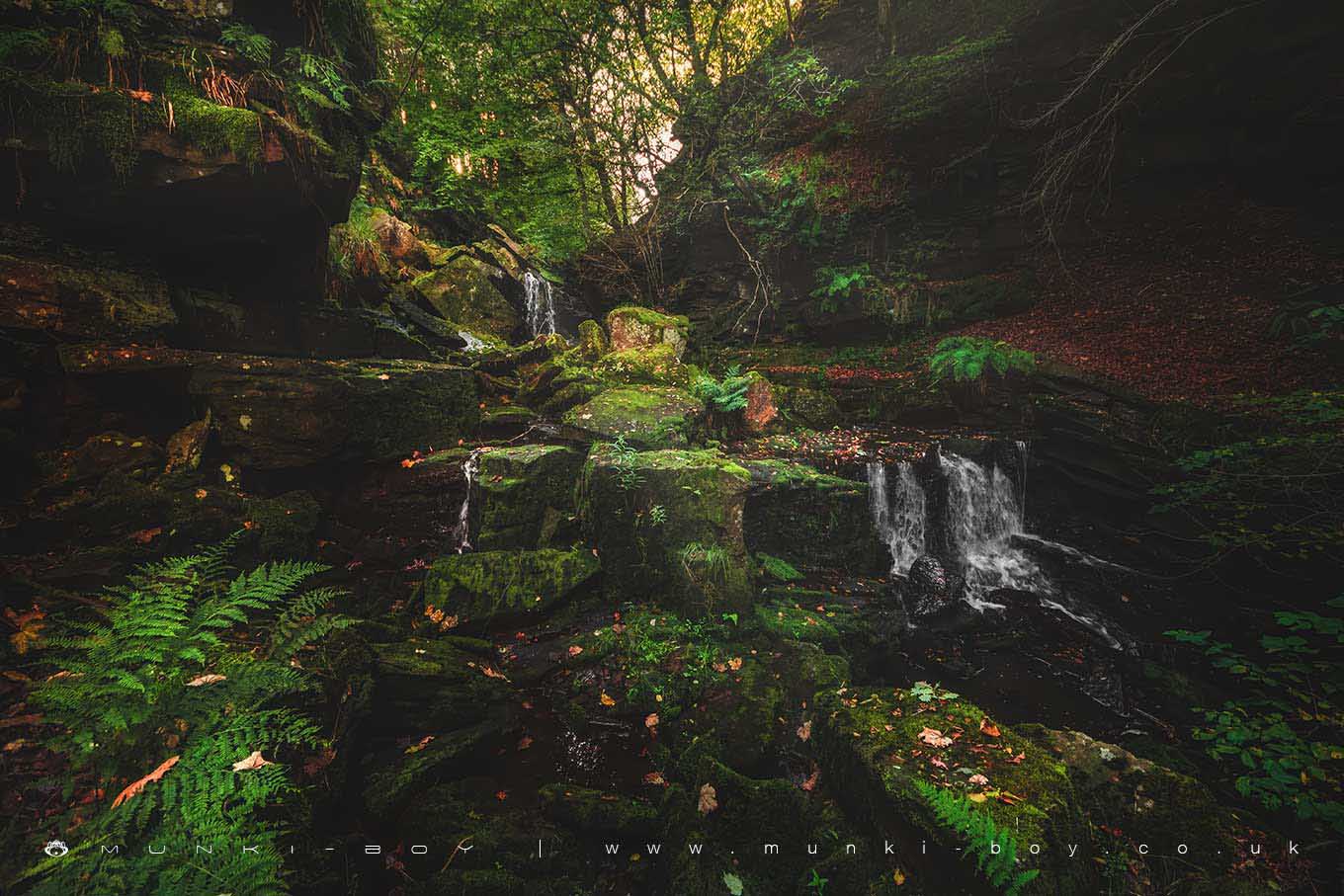 Cadshaw Brook Waterfall