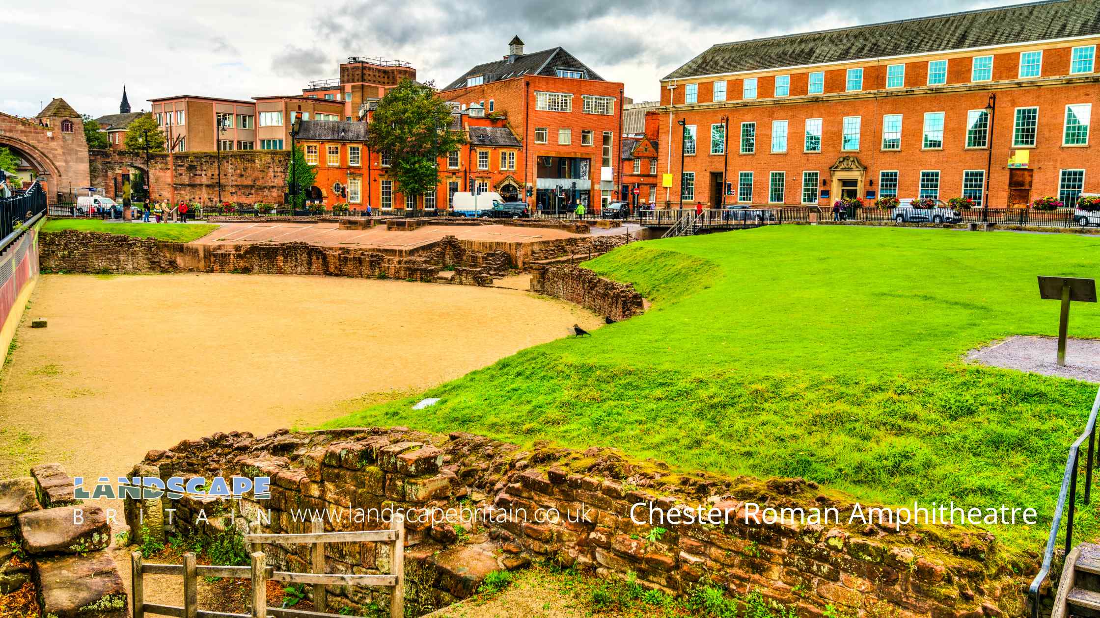Chester Roman Amphitheatre and Roman Walls