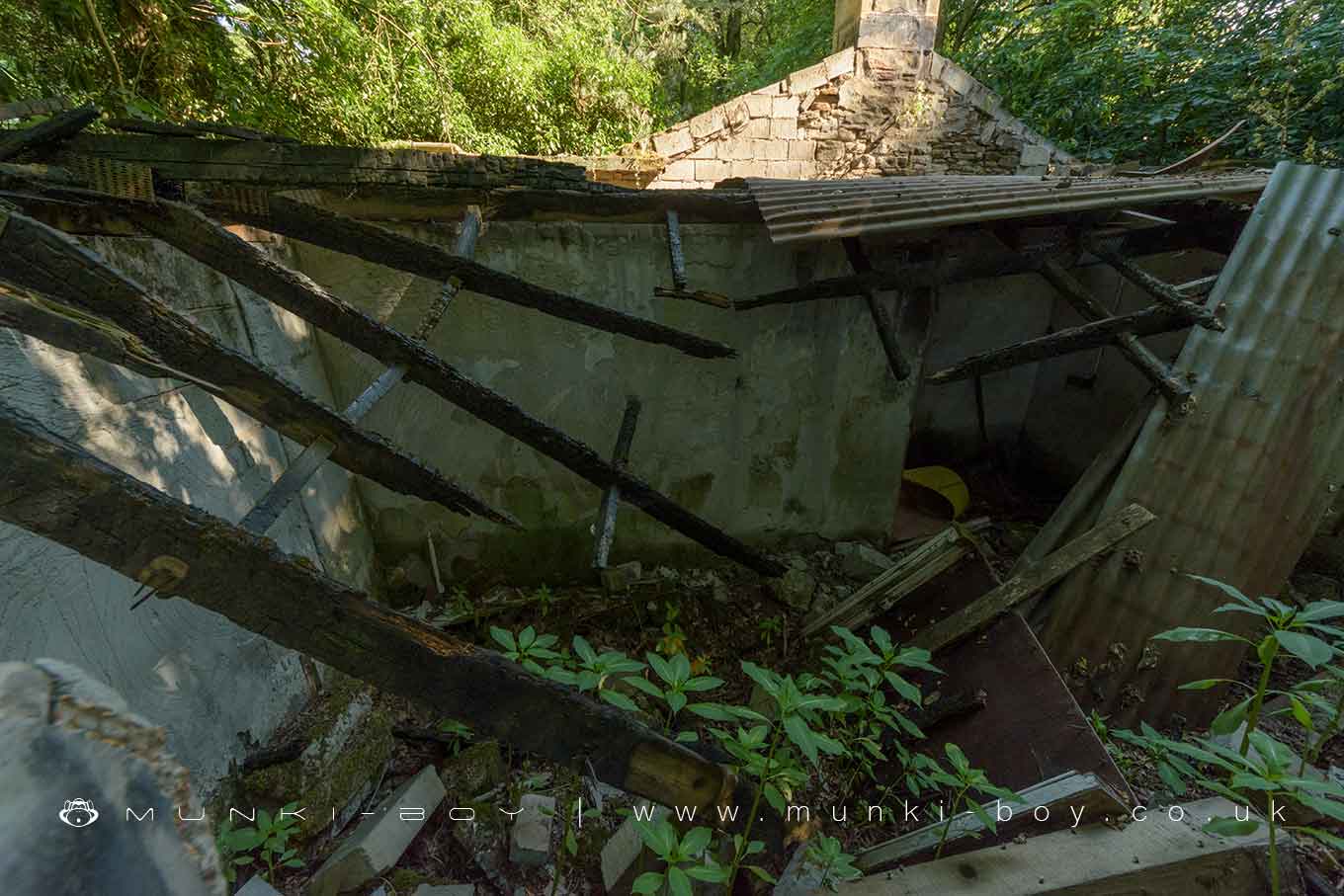 Chorley Lodge Collapsed Roof
