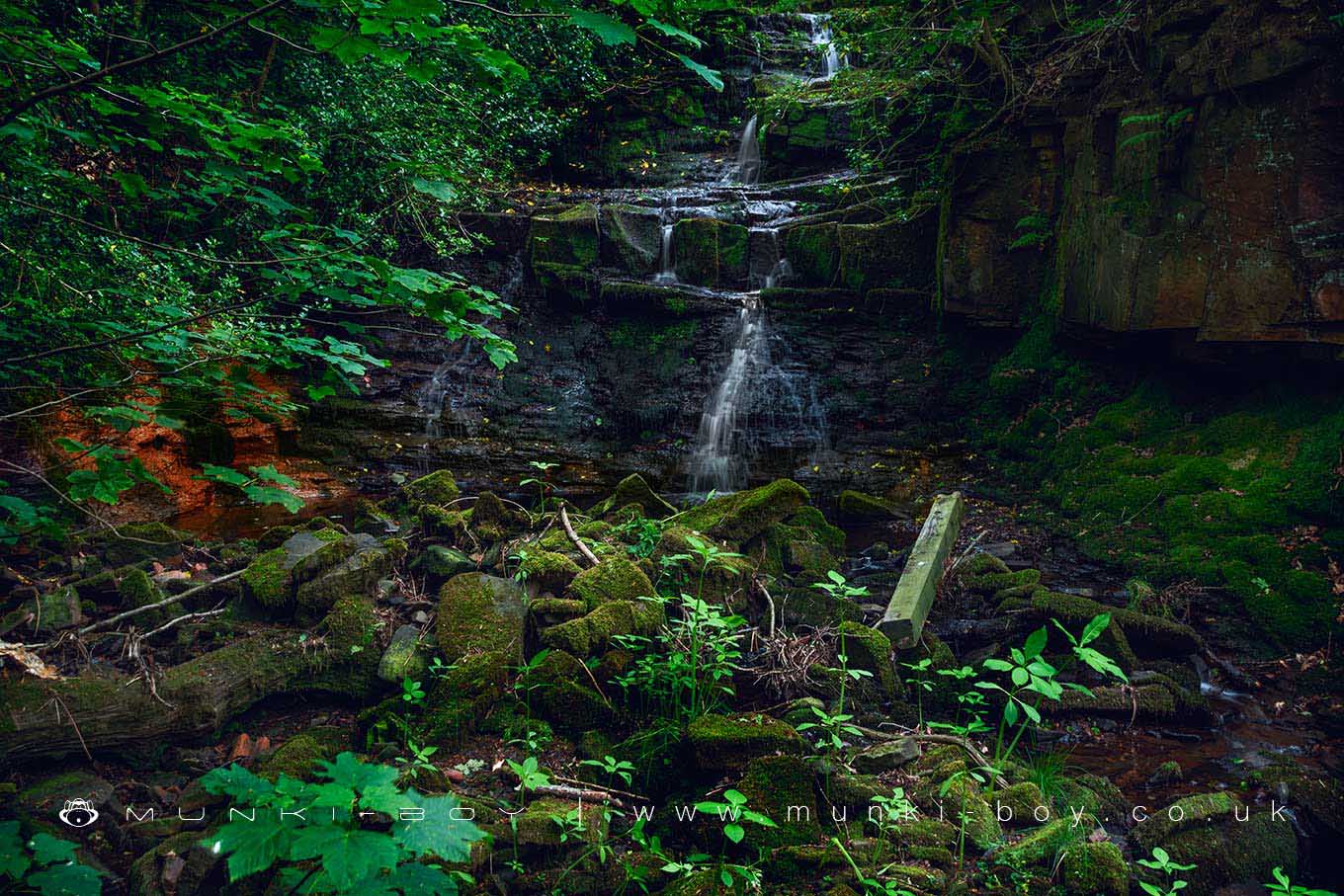 Dean Wood Spa Waterfall