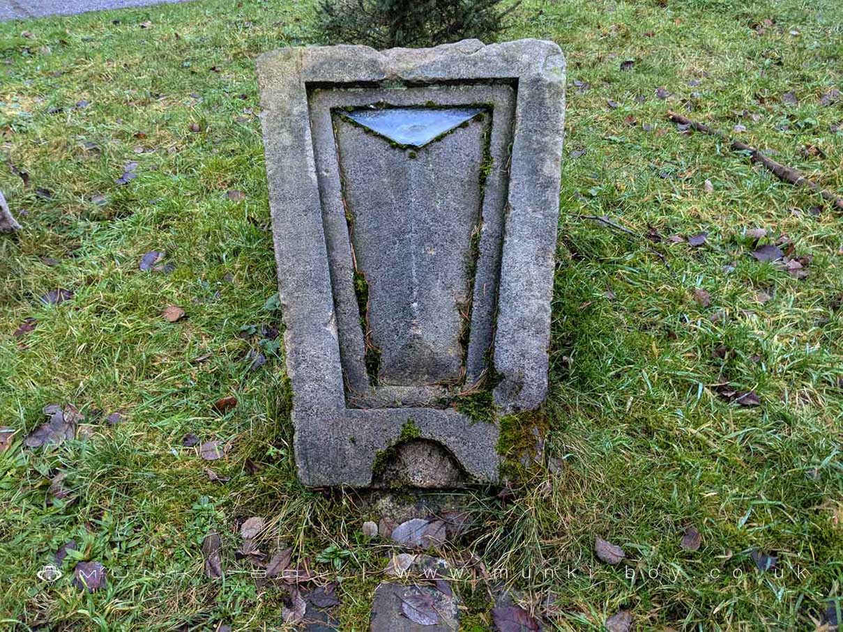 The Keystone of the Engine House at Dean Mills Barrow Bridge