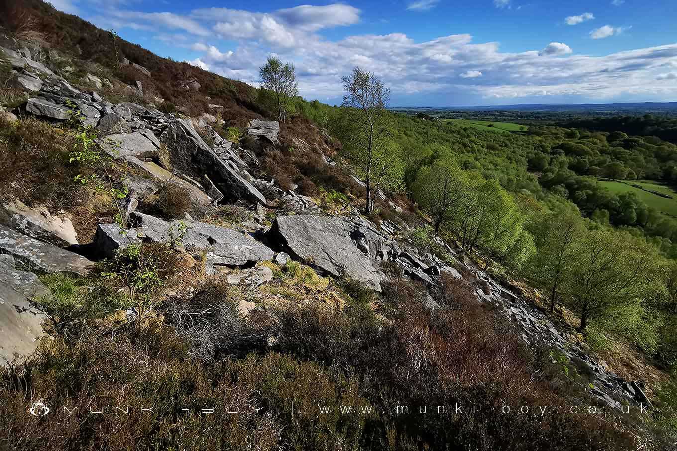 Large Slab Rocks on Stronstrey Bank
