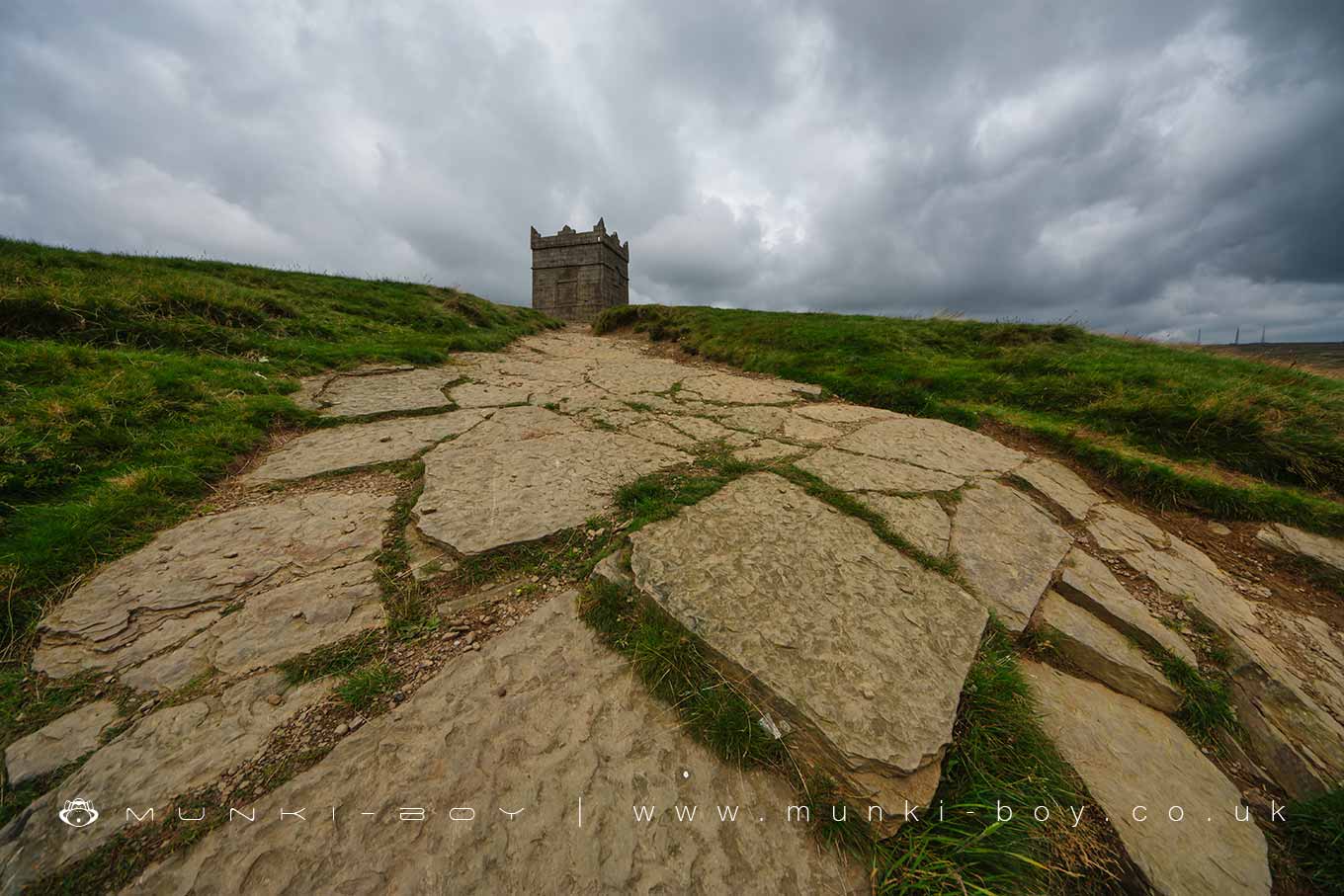 The Margery Flags at Rivington Pike