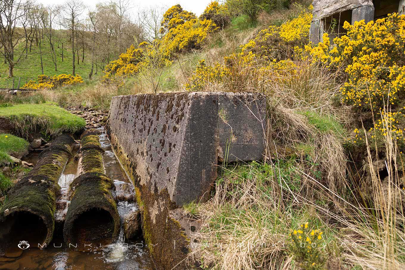 Owshaw Clough Mine Filtration Ruins