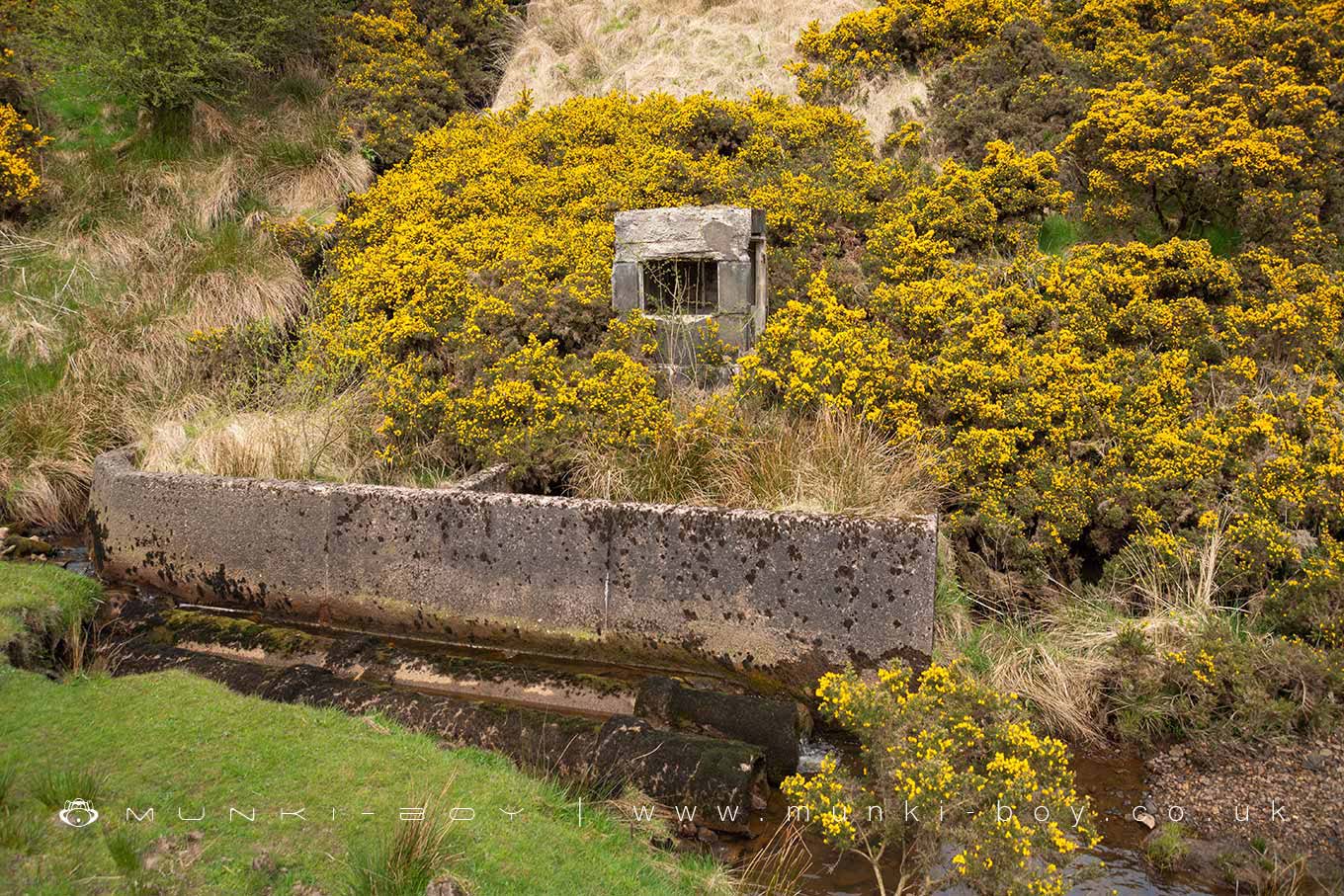 Pipes to Separate Clean Water from Mine Water in Owshaw Clough
