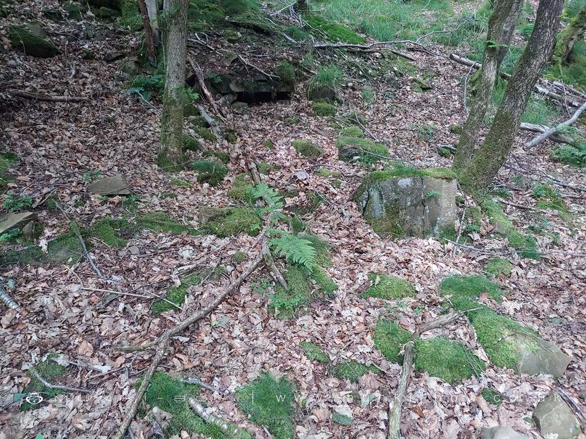 Possibly Bill Jones' Suggested Sough from the South Level near Meeting of the Waters at Lead Mines Clough

