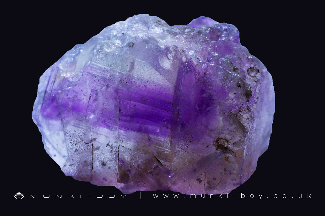Purple and White Fluorspar - Sykes Mine
Purple and White Fluorspar - Sykes Mine