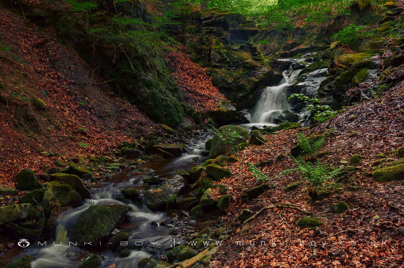 Roscow Clough Waterfall
