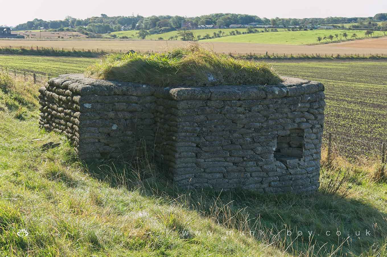 WWII Sandbag Pillbox