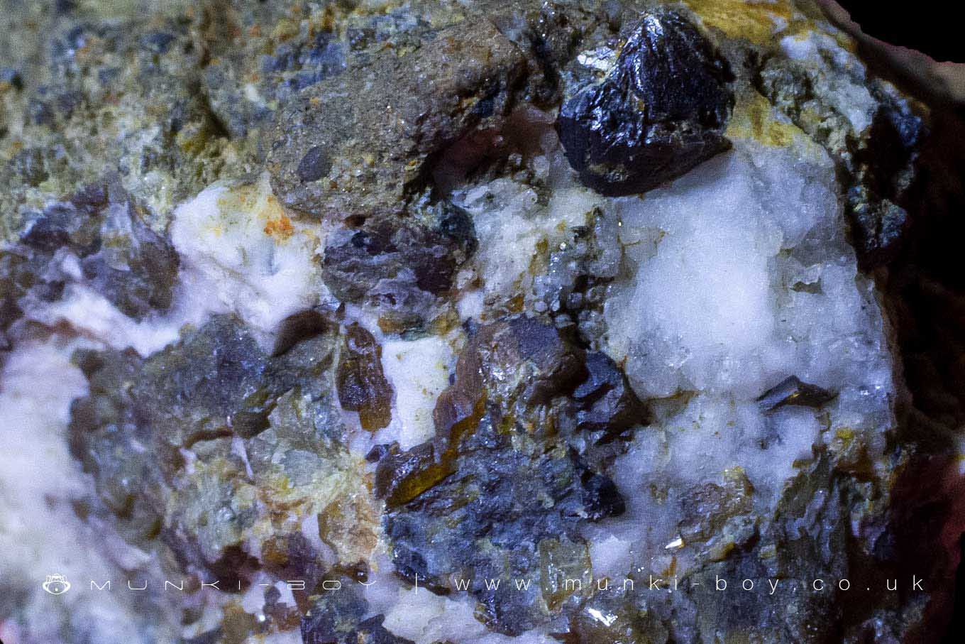 Sphalerite and Witherite Lead Mines Clough
