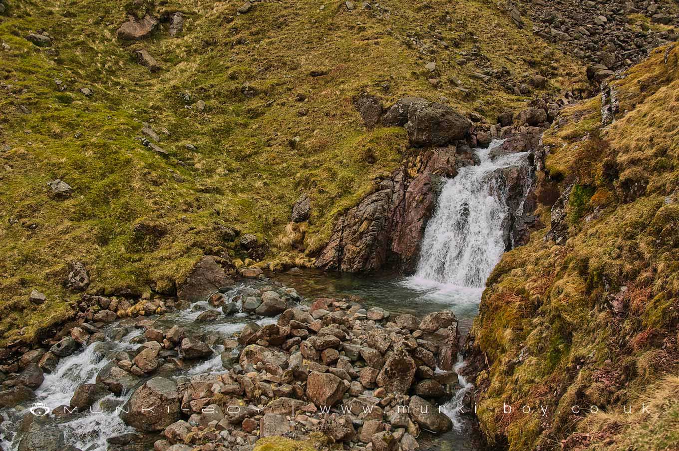 Styhead Gill Waterfalls