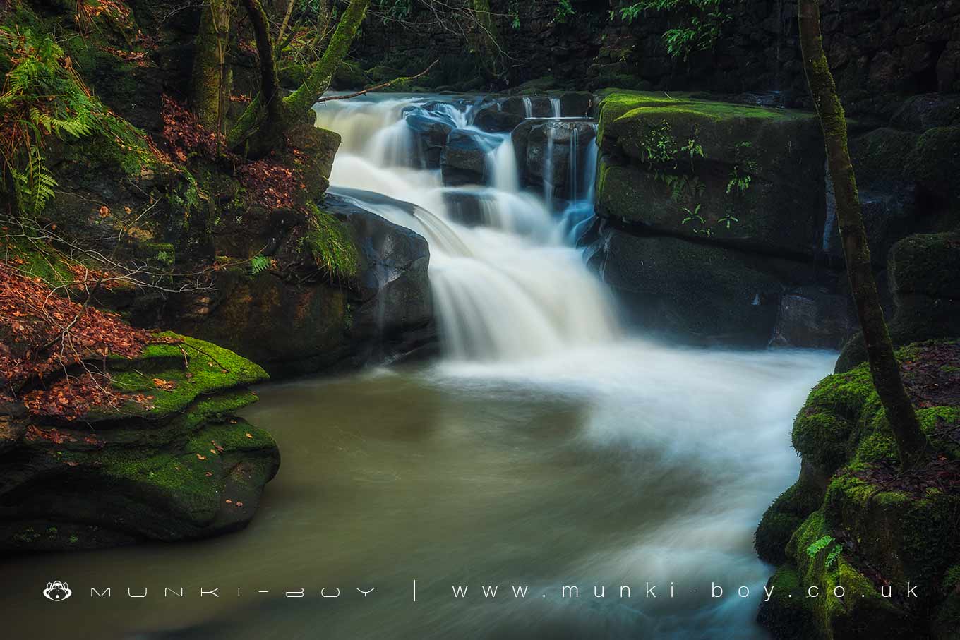 Th’Owd Mill I’Thrutch Waterfall