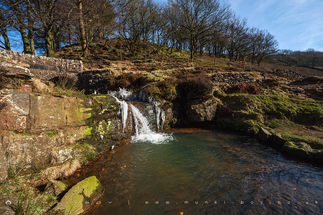 Three Shires Head Waterfall