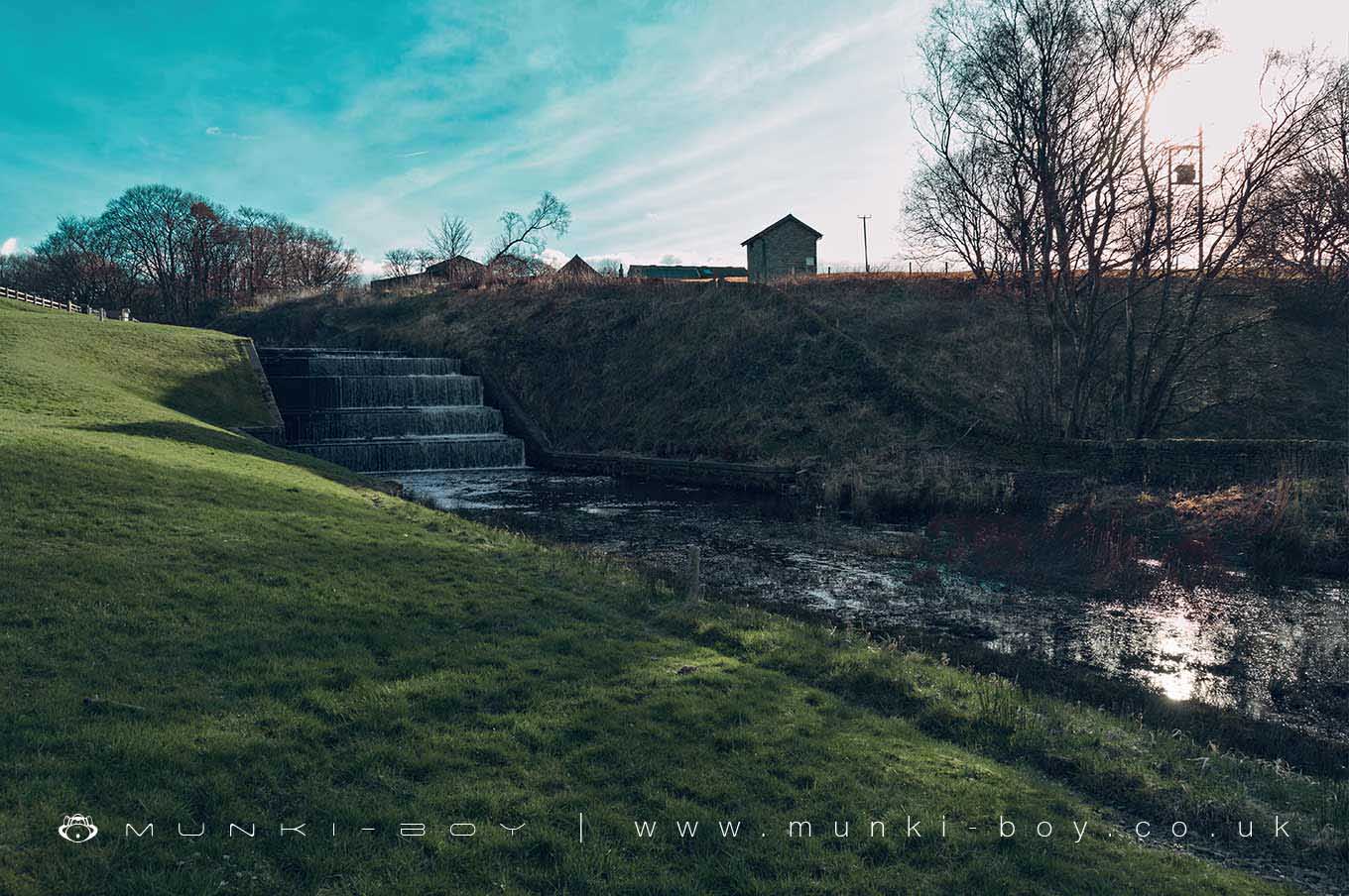 Upper Rivington Reservoir Yarrow Outflow
