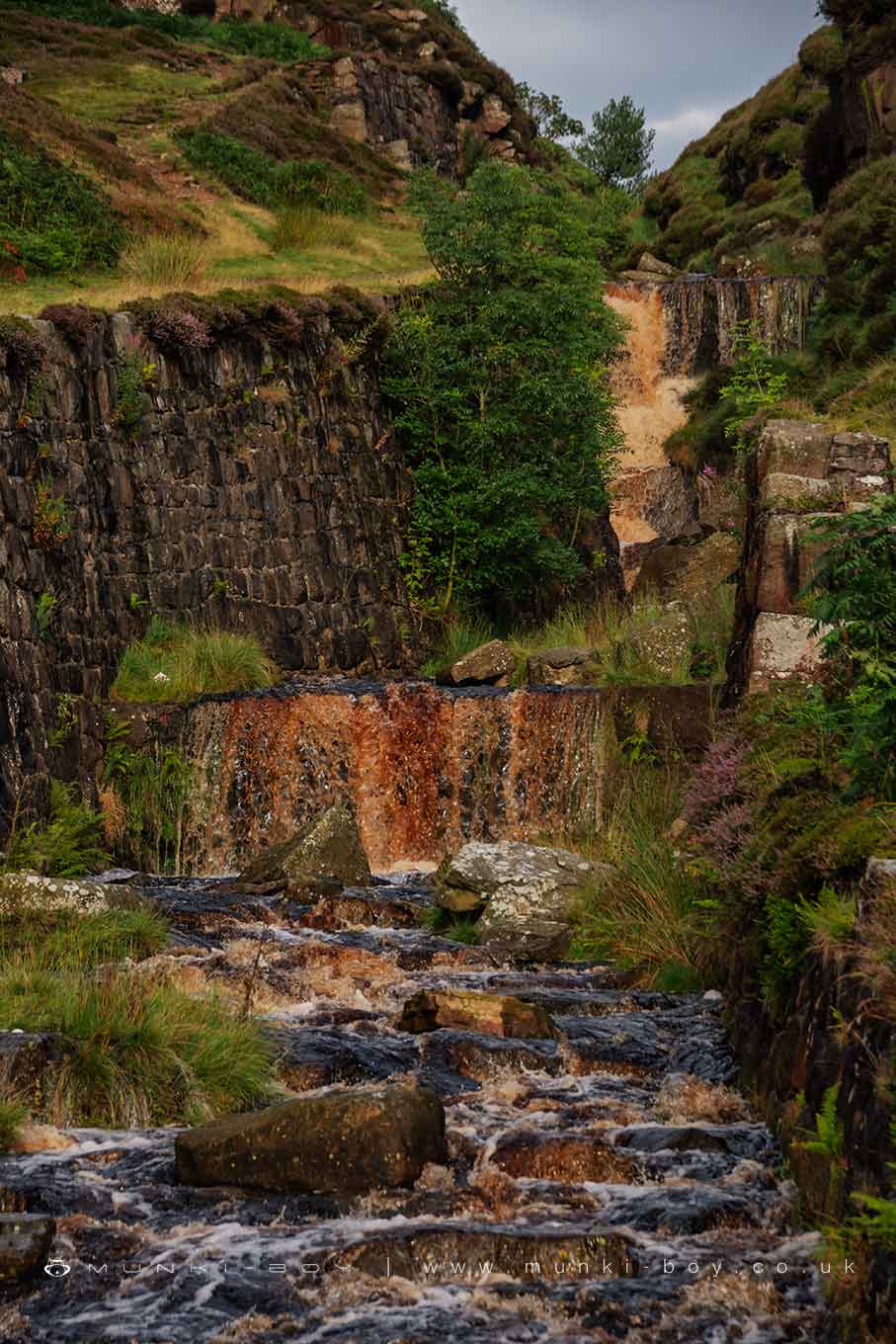 White Coppice Waterfalls