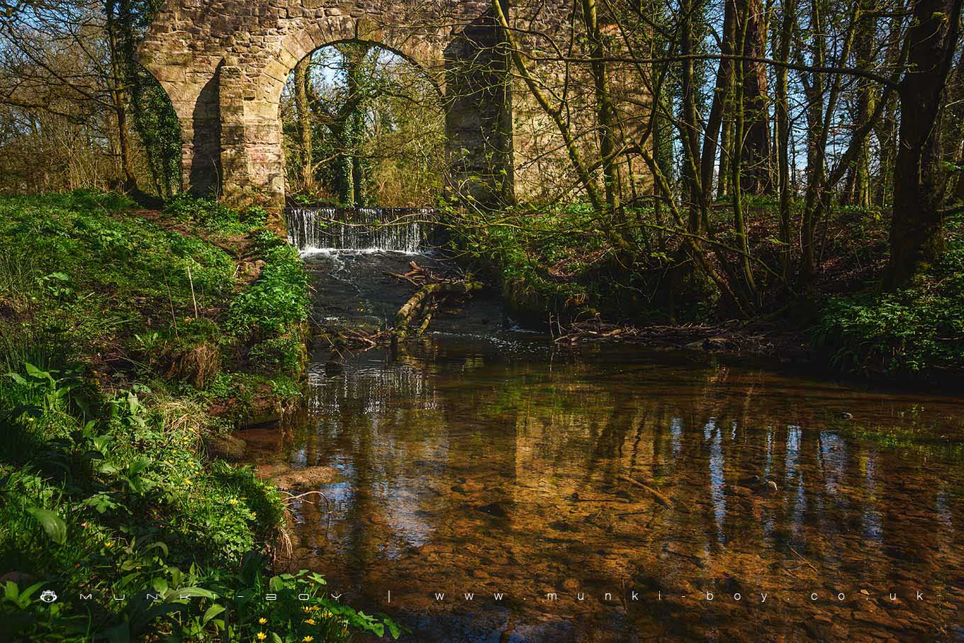 Worden Park Waterfall