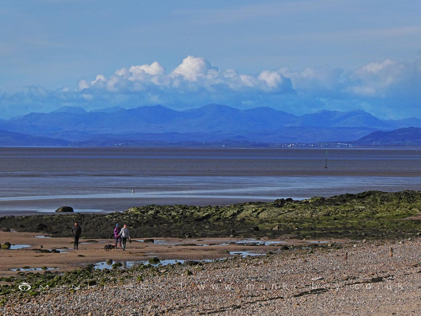 Lake District Fells from Half Moon Bay - White Pike, Scafell, Scafell Pike, Dow Crag, Grey Friar, Coniston Old Man, Swirl How, Black Sails and Wetherlam.
Lake District Fells from Half Moon Bay - White Pike, Scafell, Scafell Pike, Dow Crag, Grey Friar, Coniston Old Man, Swirl How, Black Sails and Wetherlam.
