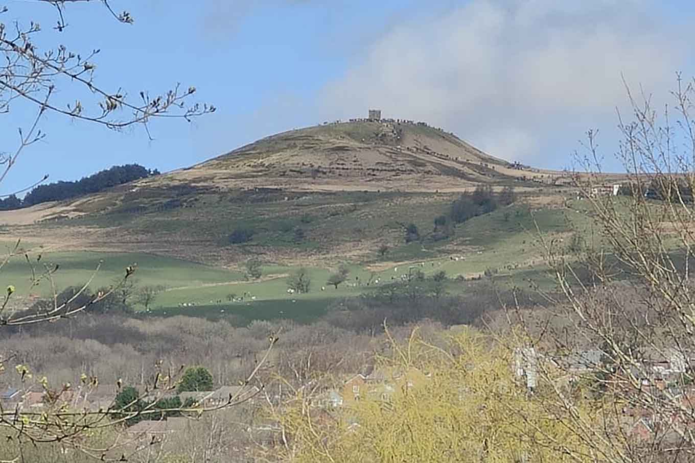 Rivington Pike at Easter 2024
