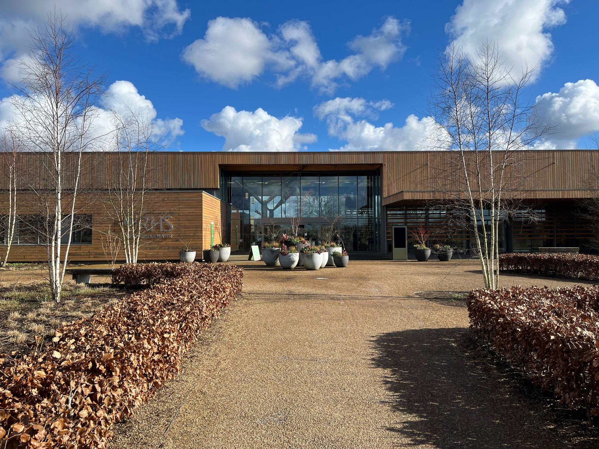 Welcome Building at RHS Garden Bridgewater