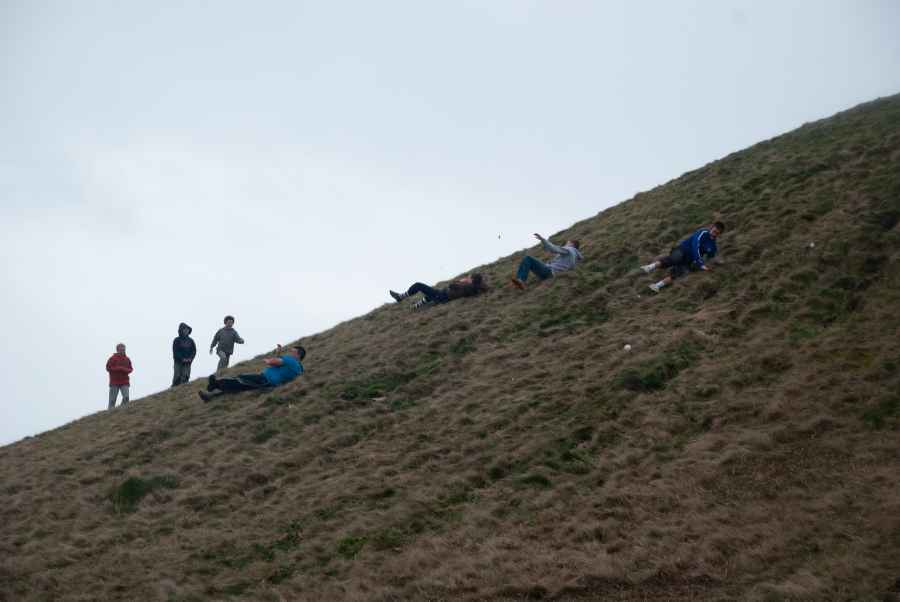 Rolling Down Rivington Pike at Easter - A Lancashire Tradition
